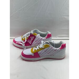 Barbie Pink and Yellow Women's Sneakers